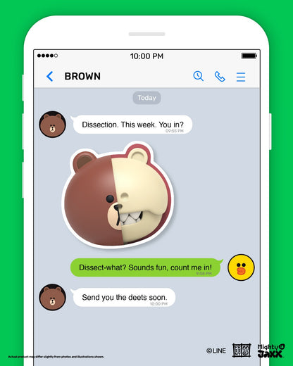 XXRAY PLUS BROWN & SALLY - Mô Hình Figure Giải Phẫu Limited Edition - Mighty Jaxx