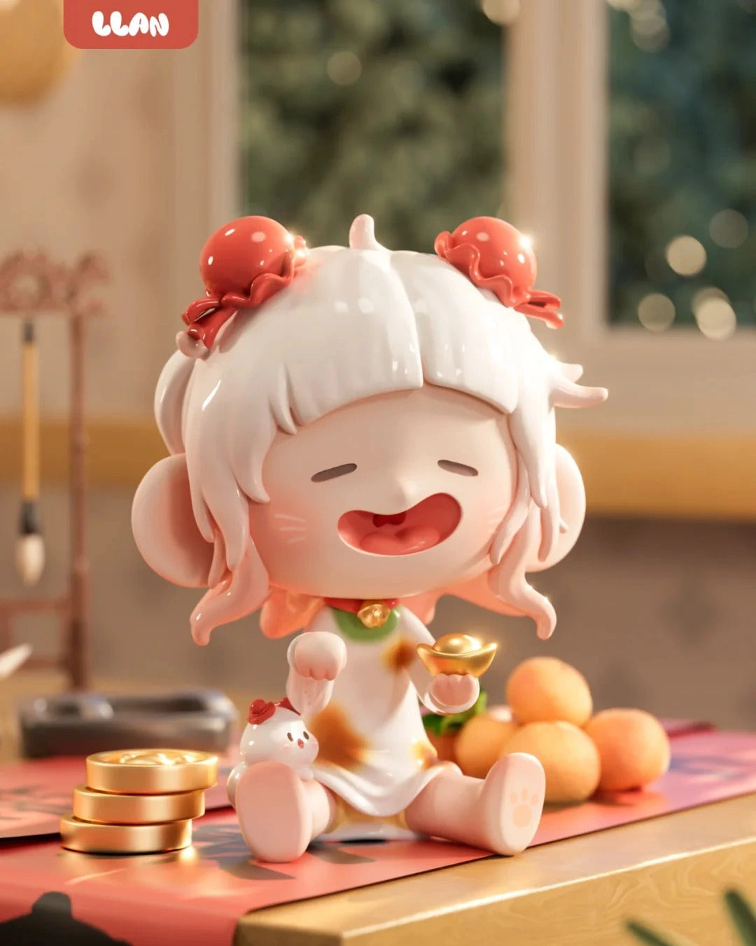 LLan 8.0 (Lucky Cat) - Mô hình Art Toy Goho chính hãng - Góc nhìn khác 3
