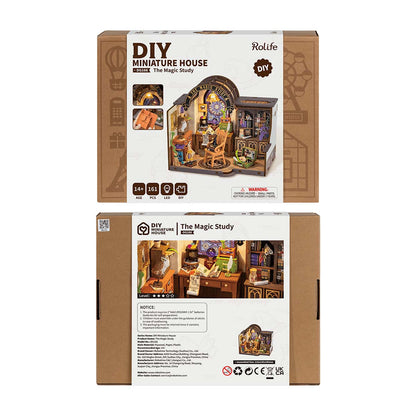 Rolife DIY Miniature House - The Magic Study DG166 - Mô hình nhà gỗ mini phù thủy - Rolife
