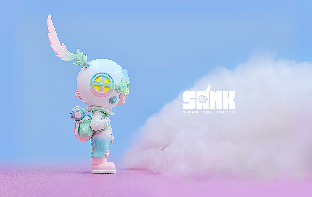 On The Way Series The Diver - Blues Mô Hình Art Toy Cao Cấp Sank Toys - Hình ảnh sản phẩm