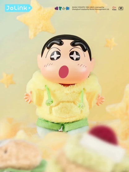 Crayon Shin-chan Emotional Dopamine Plush Pendant Blind Box Series - Hộp Mù Móc Khóa Bông JOLINK - Hình ảnh chi tiết 2