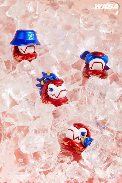 Budweiser x Wasa Chameleon - Mô hình Blind Box Art Toy chính hãng Wasa Toys - Góc nhìn khác 3