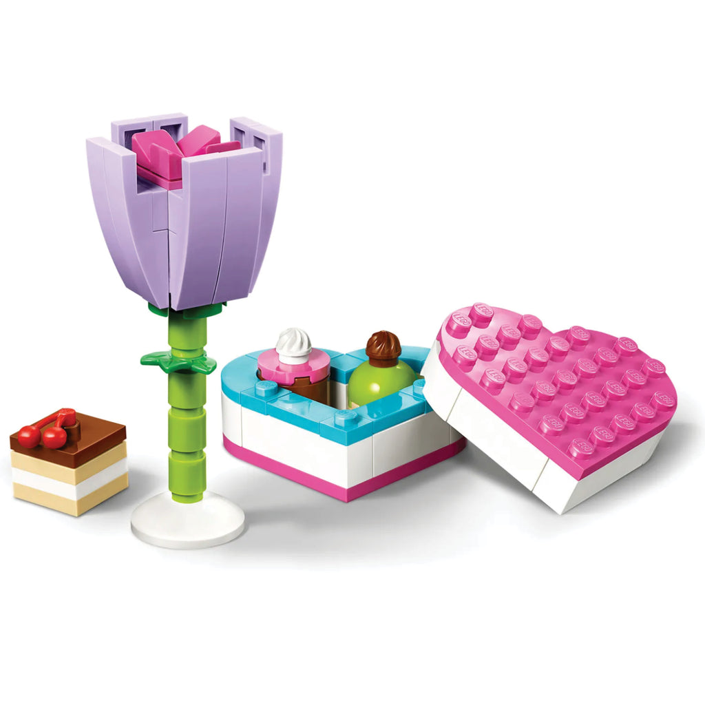 LEGO® Friends™ Chocolate Box & Flower - Đồ chơi lắp ráp Hộp sô cô la và hoa - LEGO 30411 - Hình ảnh chi tiết 2