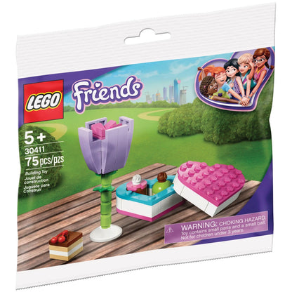 LEGO® Friends™ Chocolate Box & Flower - Đồ chơi lắp ráp Hộp sô cô la và hoa - LEGO 30411 - Góc nhìn khác 3