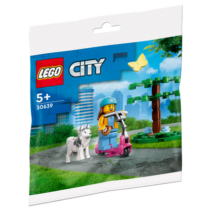 LEGO® City Dog Park and Scooter - Đồ Chơi Lắp Ráp Túi Polybag - LEGO 30639 - Hình ảnh sản phẩm