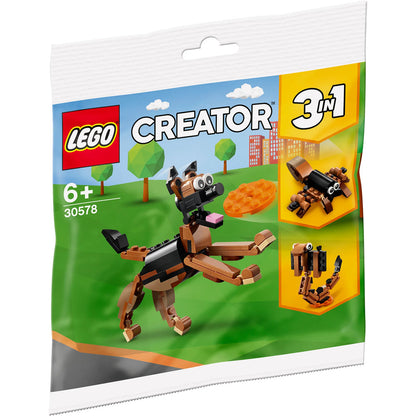 LEGO® Creator 3-in-1 German Shepherd - Đồ Chơi Lắp Ráp 3 Trong 1 - LEGO 30578 - Góc nhìn khác 3