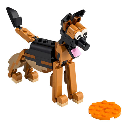 LEGO® Creator 3-in-1 German Shepherd - Đồ Chơi Lắp Ráp 3 Trong 1 - LEGO 30578 - Hình ảnh chi tiết 2