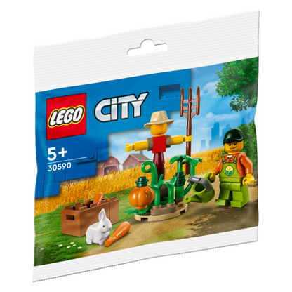 LEGO® City Farm Garden & Scarecrow - Đồ chơi lắp ráp Nông trại & Bù nhìn - LEGO 30590 - Hình ảnh sản phẩm