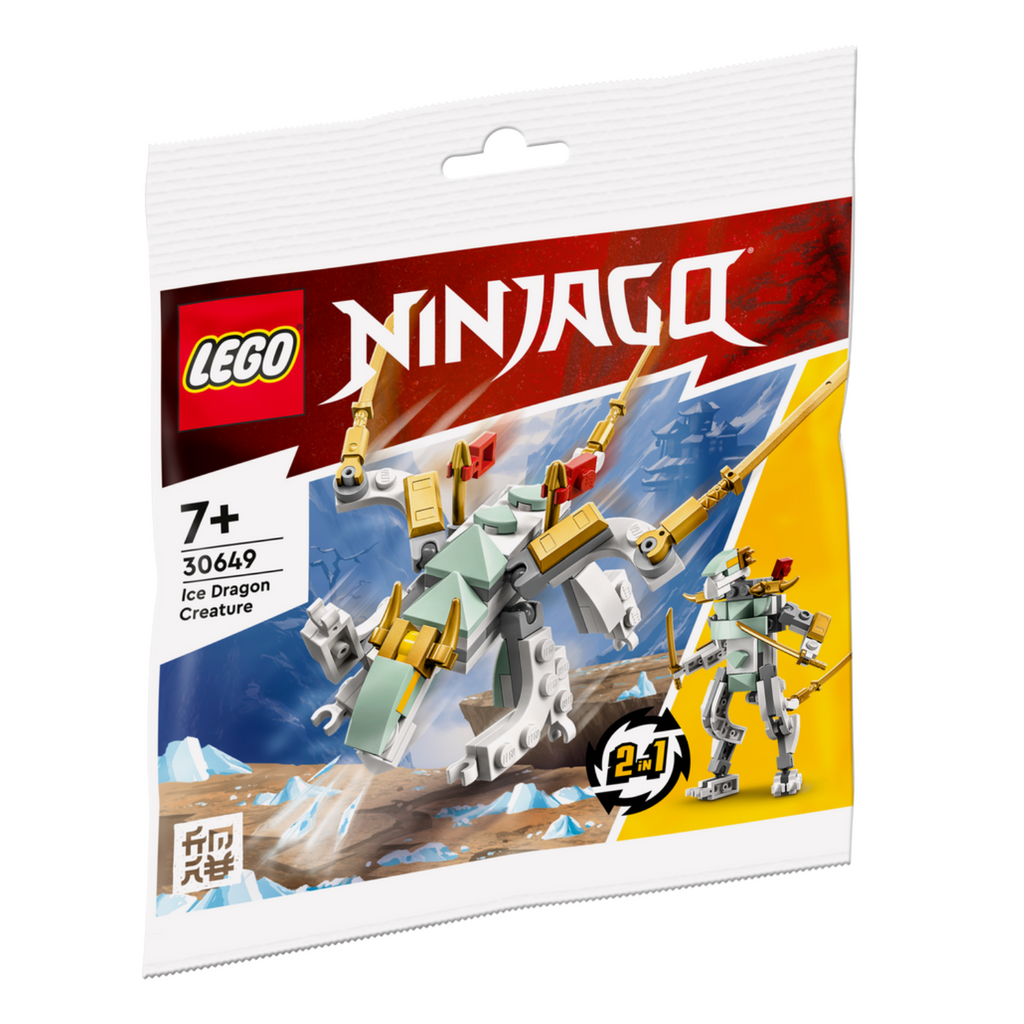 LEGO® NINJAGO® Ice Dragon Creature - Bộ Lắp Ráp Rồng Băng Của Zane (30649) - LEGO - Hình ảnh sản phẩm