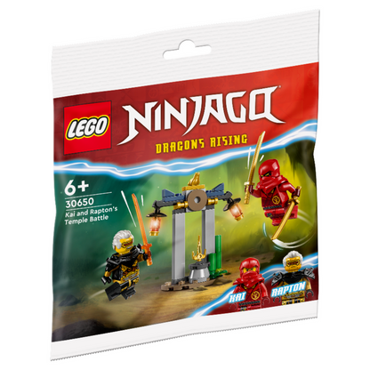 LEGO® NINJAGO® Kai and Raptons Temple Battle - Đồ Chơi Lắp Ráp Ninja LEGO (30650) - Hình ảnh sản phẩm