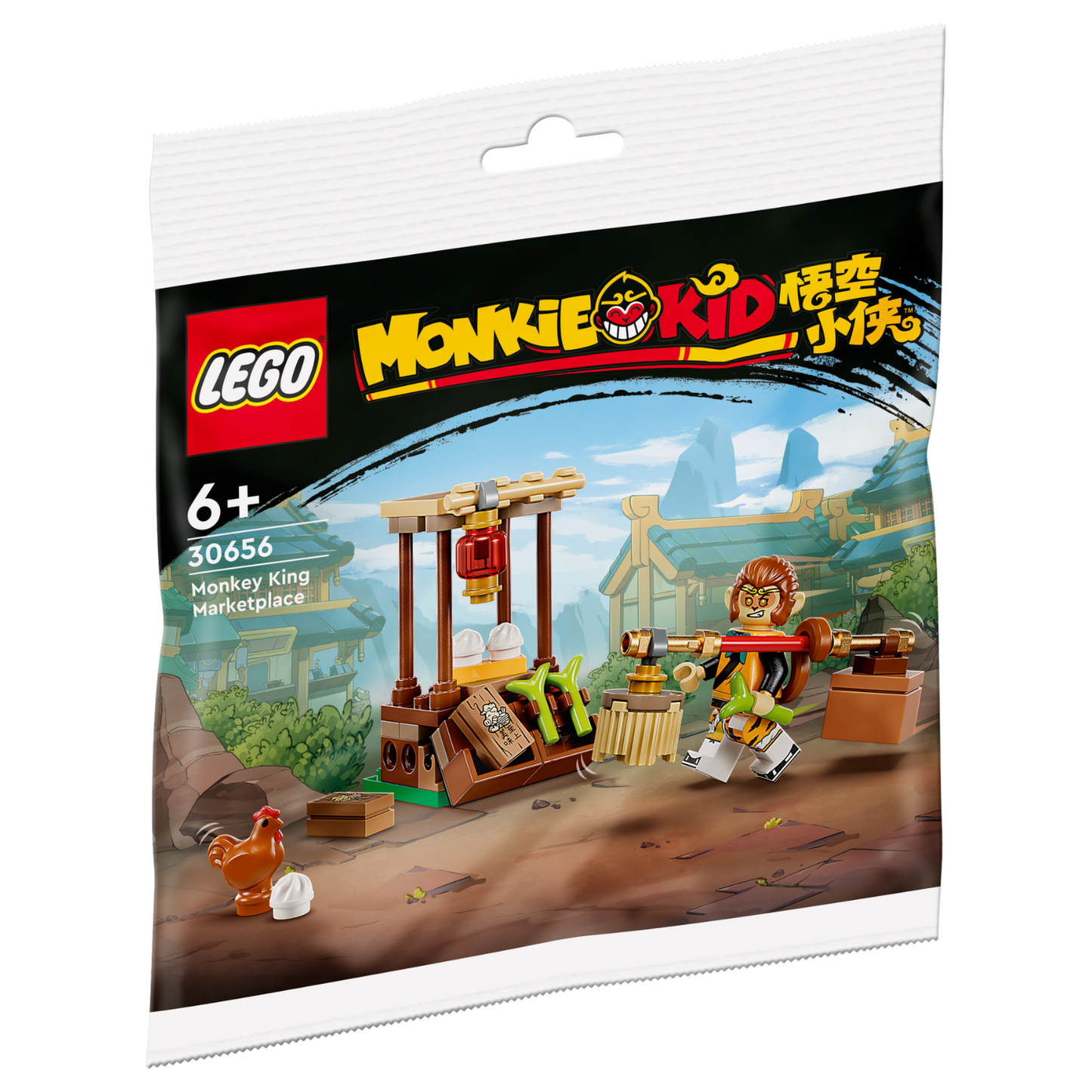LEGO® Monkie Kid Monkey King Marketplace - Đồ Chơi Lắp Ráp Polybag - LEGO 30656 - Hình ảnh sản phẩm
