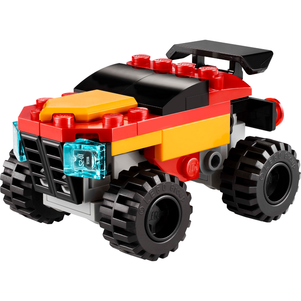 LEGO® Creator 3-in-1 Mini Convertible Monster Truck - Đồ Chơi Lắp Ráp Xe Tải Quái Vật LEGO 30691 - Hình ảnh chi tiết 2