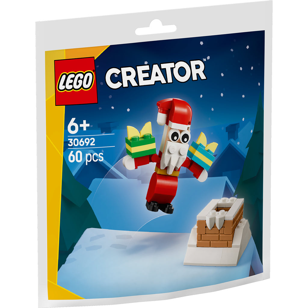 LEGO® Creator Christmas Chimney Fun with Santa - Đồ chơi lắp ráp Giáng sinh LEGO 30692 - Hình ảnh sản phẩm