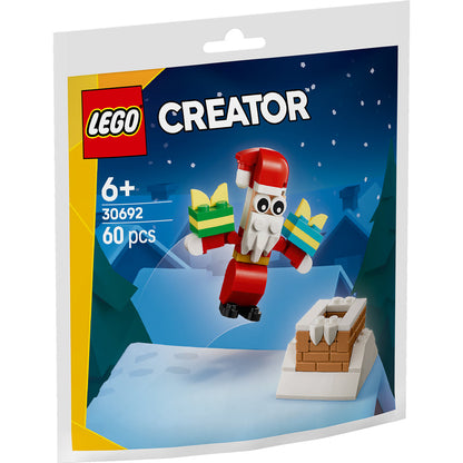 LEGO® Creator Christmas Chimney Fun with Santa - Đồ chơi lắp ráp Giáng sinh LEGO 30692 - Hình ảnh sản phẩm