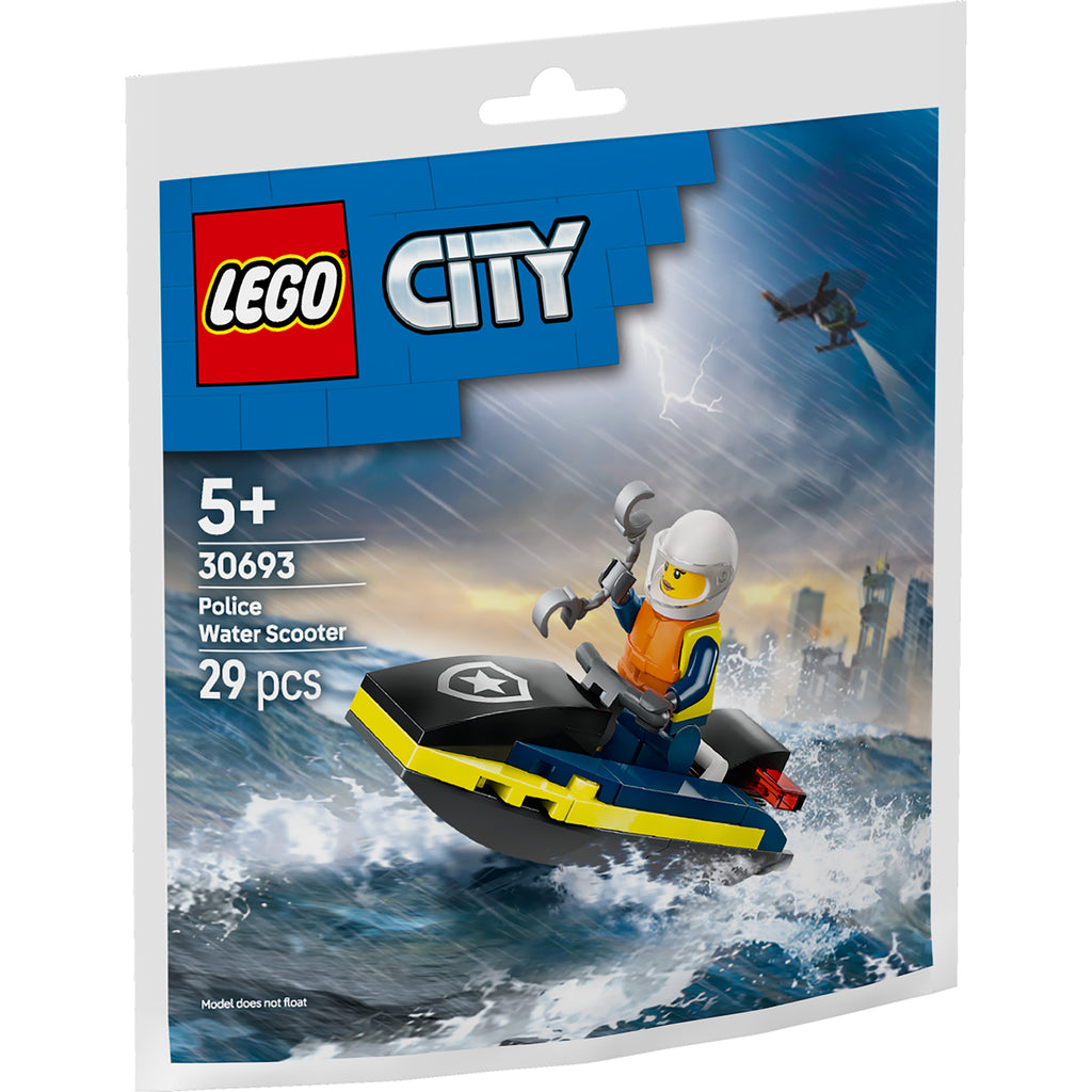 LEGO® City Police Water Scooter - Mô Tô Nước Cảnh Sát - LEGO 30693 - Hình ảnh bổ sung 4