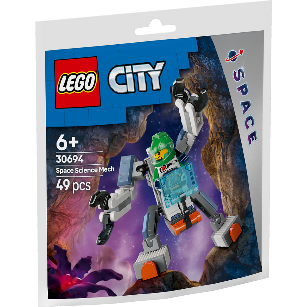 LEGO® City Space Science Mech - Đồ Chơi Lắp Ráp Robot Khoa Học Vũ Trụ - LEGO City 30694 - Hình ảnh bổ sung 4