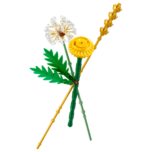 LEGO® Botanicals Field Flowers - Bộ Lắp Ráp Hoa Cánh Đồng - LEGO 30701 - Hình ảnh chi tiết 2
