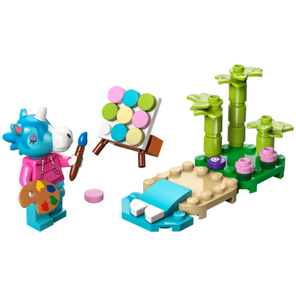 LEGO® Animal Crossing™ Julians Beach Painting - Đồ Chơi Lắp Ráp Polybag 30703 - Hình ảnh chi tiết 2