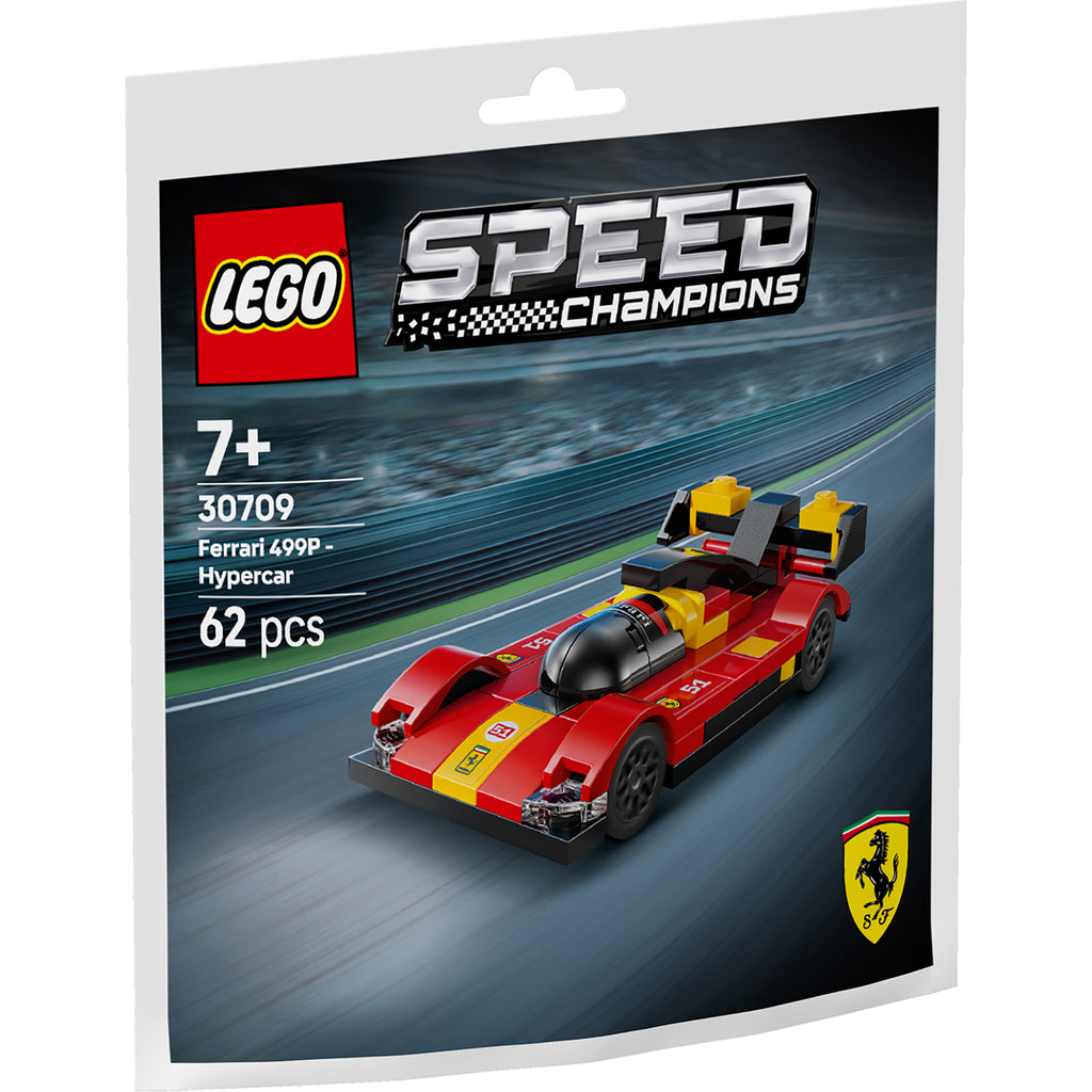 LEGO® Speed Champions Ferrari 499P - Hypercar | Mô Hình Xe Đua Siêu Xe LEGO - Hình ảnh bổ sung 4