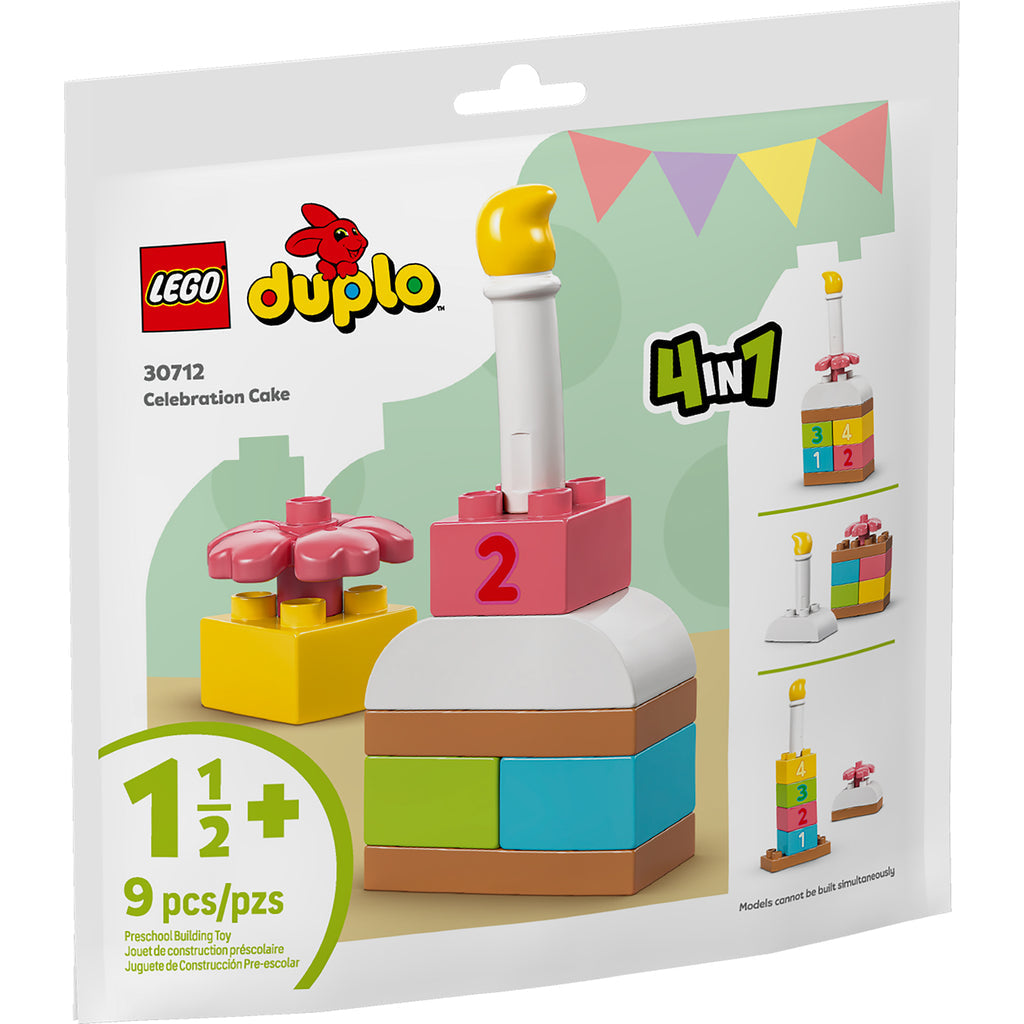 LEGO® DUPLO® Celebration Cake - Bộ Đồ Chơi Bánh Kem Chúc Mừng Sinh Nhật - LEGO 30712 - Hình ảnh sản phẩm