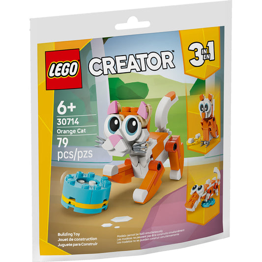 LEGO® Creator 3-in-1 Orange Cat - Đồ Chơi Lắp Ráp 3 Trong 1 - LEGO 30714