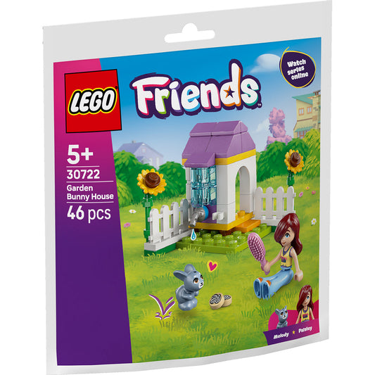 LEGO® Friends Garden Bunny House - Ngôi Nhà Thỏ Trong Vườn - Đồ Chơi Lắp Ráp Polybag LEGO 30722