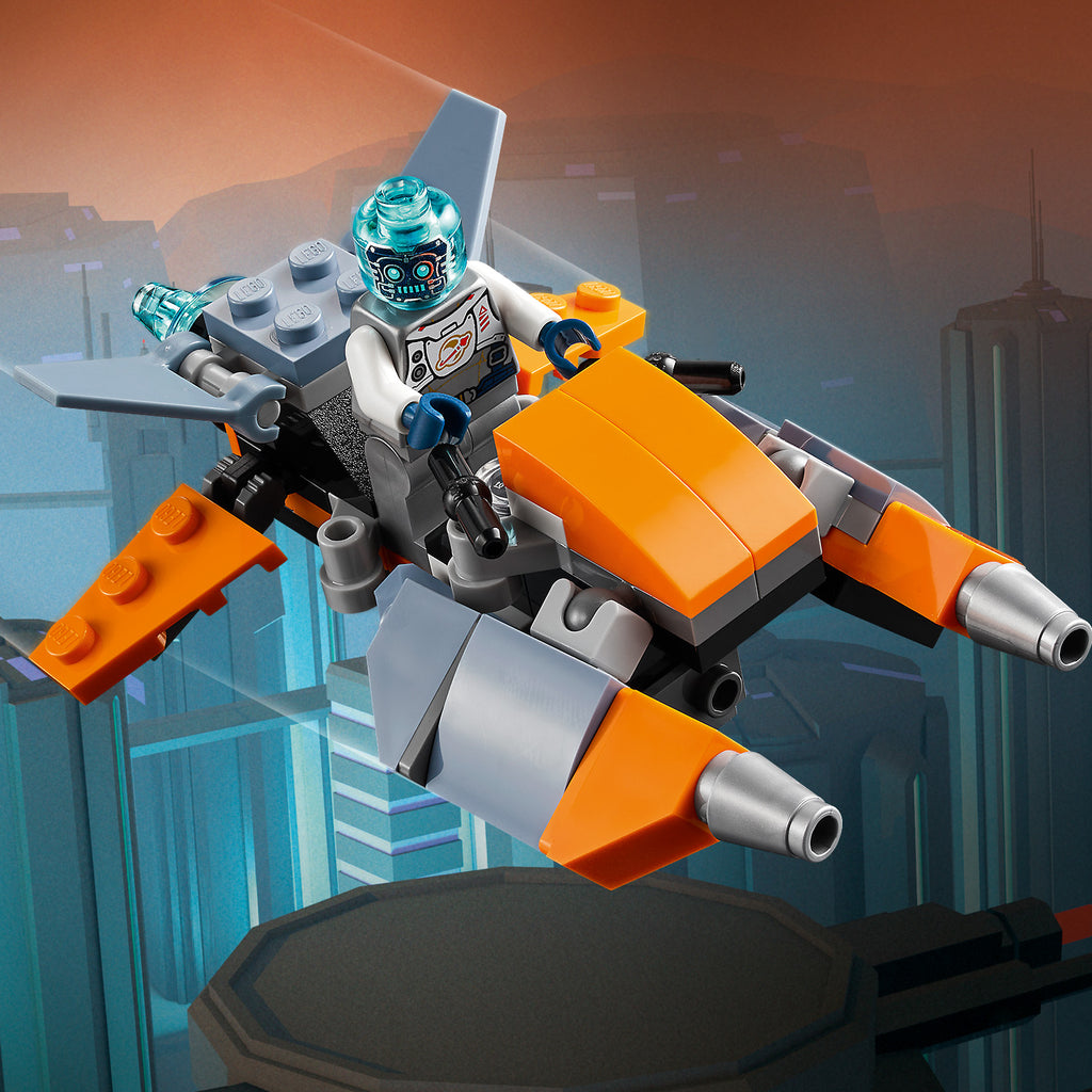 LEGO® Creator 3-in-1 Cyber Drone Đồ chơi lắp ráp Không gian 3 trong 1 (31111) - Hình ảnh bổ sung 8