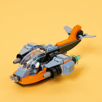 LEGO® Creator 3-in-1 Cyber Drone Đồ chơi lắp ráp Không gian 3 trong 1 (31111) - Hình ảnh bổ sung 5
