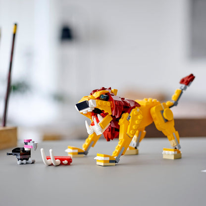 LEGO® Creator 3-in-1 Wild Lion - Đồ Chơi Lắp Ráp 3 Trong 1 - LEGO 31112 - Hình ảnh bổ sung 5