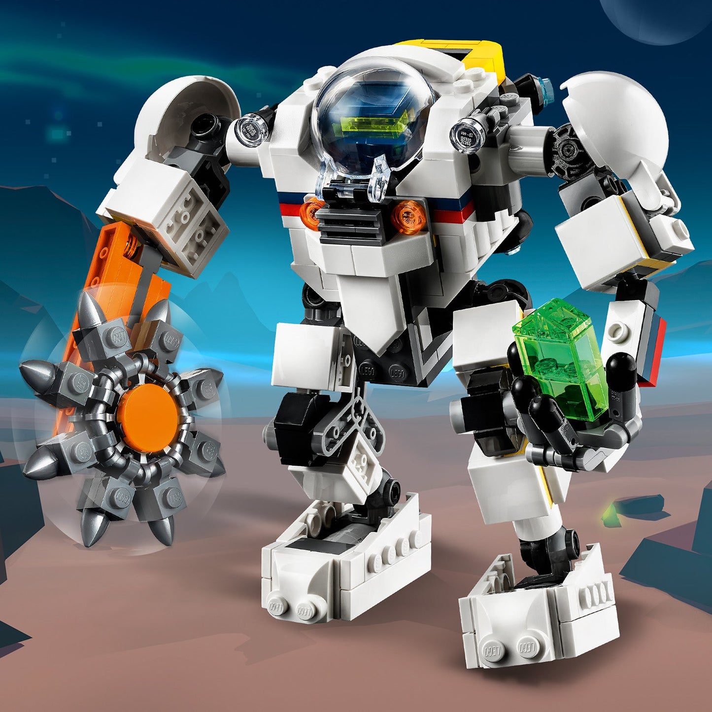 LEGO® Creator 3-in-1 Space Mining Mech - Robot Khai Thác Vũ Trụ 3 trong 1 LEGO 31115