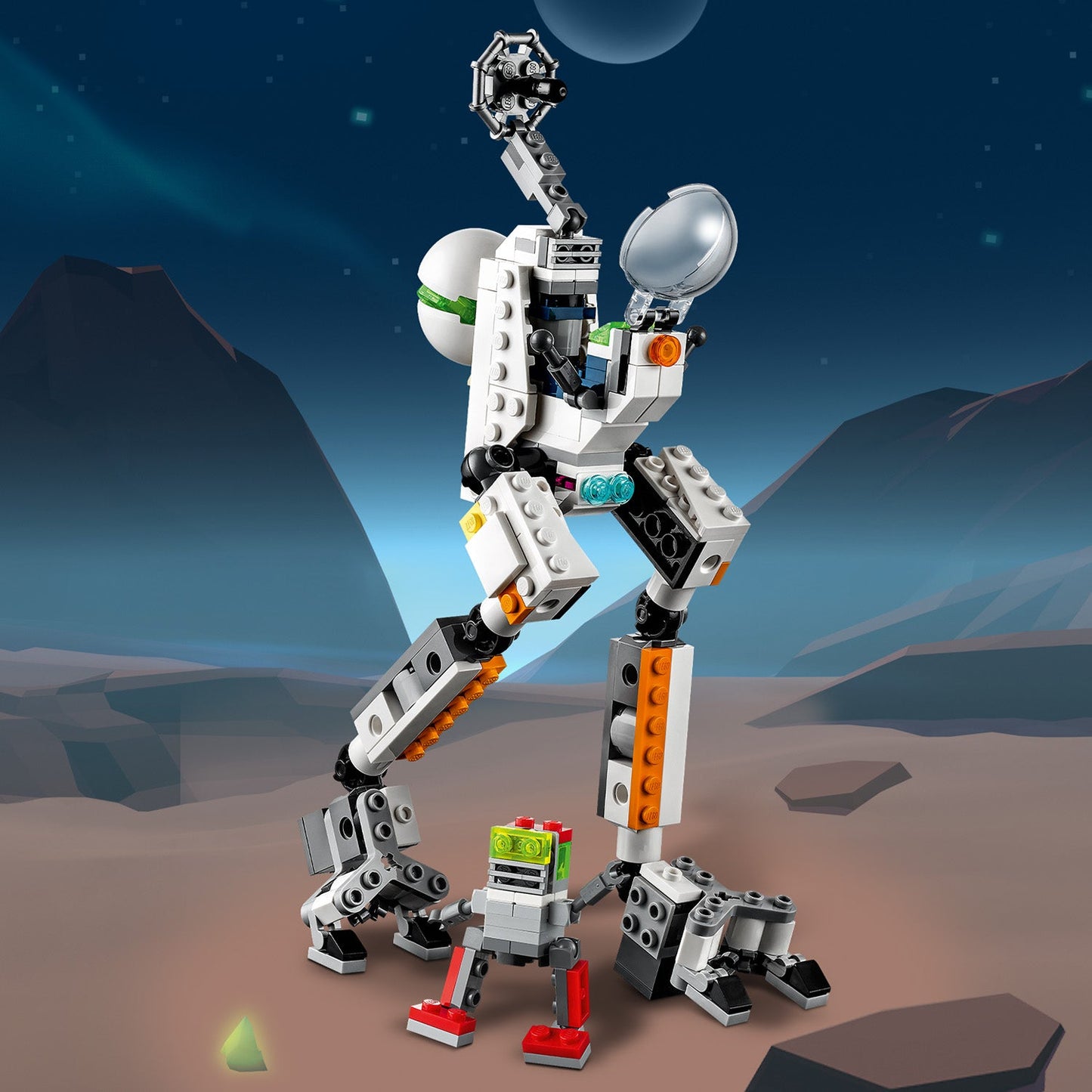 LEGO® Creator 3-in-1 Space Mining Mech - Robot Khai Thác Vũ Trụ 3 trong 1 LEGO 31115 LEGO - ảnh 7 - LEGO® Creator 3-in-1