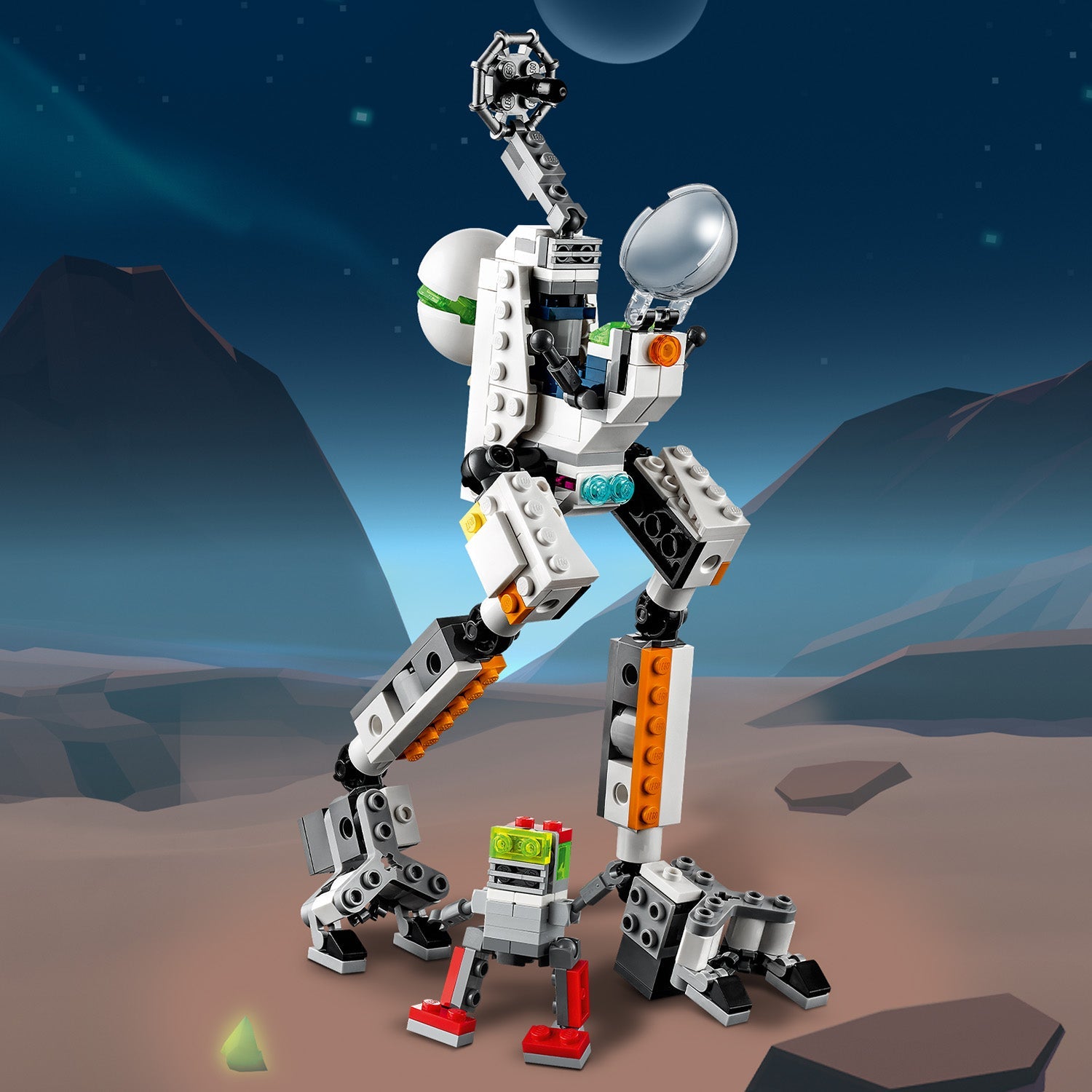 LEGO® Creator 3-in-1 Space Mining Mech - Robot Khai Thác Vũ Trụ 3 trong 1 LEGO 31115 LEGO - ảnh 7 - LEGO® Creator 3-in-1