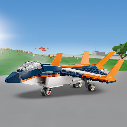 LEGO® Creator 3-in-1 Supersonic-jet Đồ Chơi Lắp Ráp Máy Bay Phản Lực 3-trong-1 (31126) LEGO - ảnh 4 - LEGO Creator 3-in-1