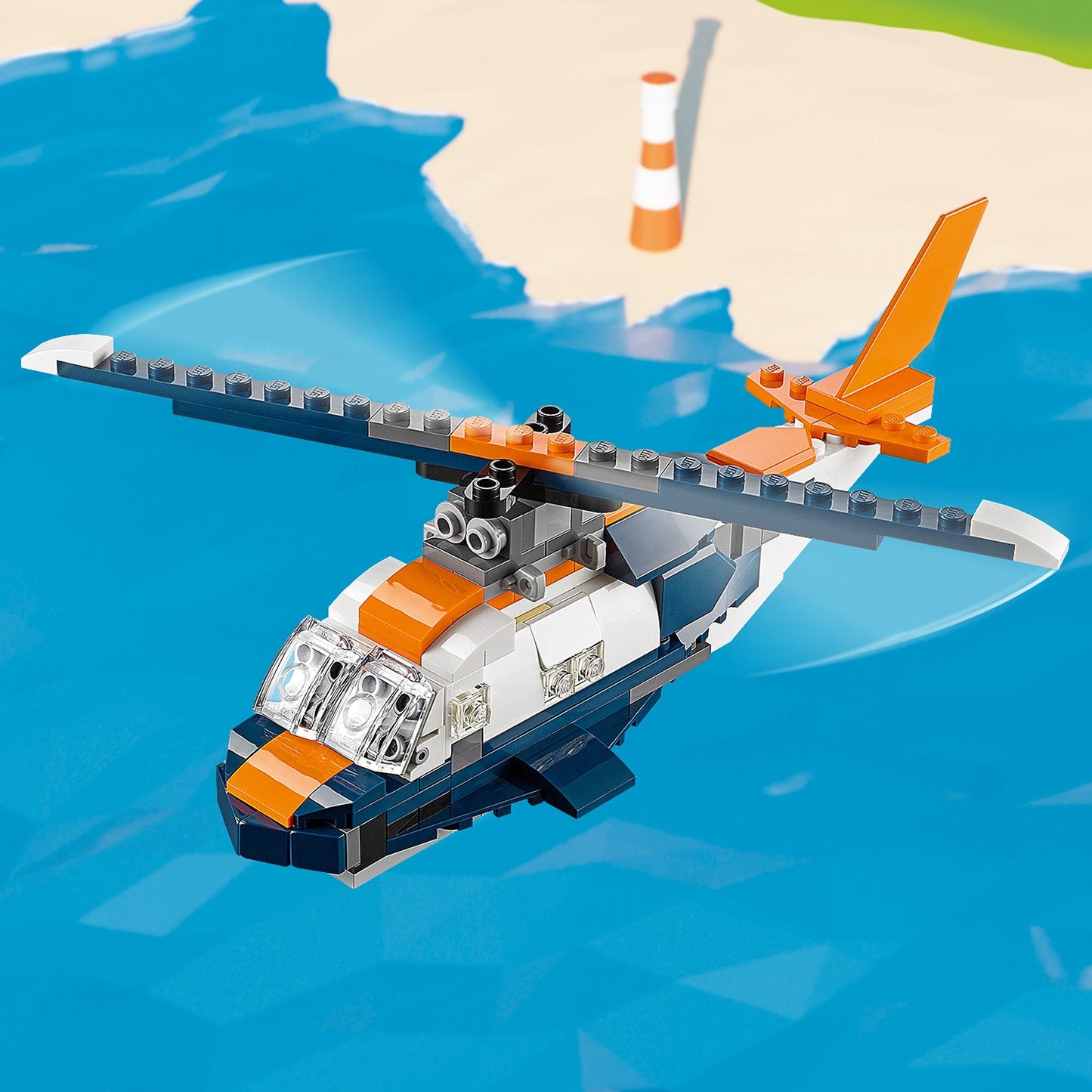 LEGO® Creator 3-in-1 Supersonic-jet Đồ Chơi Lắp Ráp Máy Bay Phản Lực 3-trong-1 (31126)