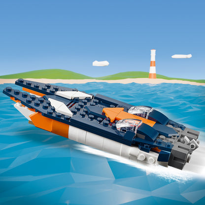 LEGO® Creator 3-in-1 Supersonic-jet Đồ Chơi Lắp Ráp Máy Bay Phản Lực 3-trong-1 (31126) LEGO - ảnh 6 - LEGO Creator 3-in-1