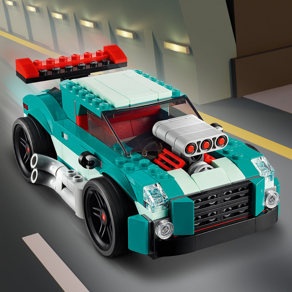 LEGO® Creator 3-in-1 Street Racer - Đồ Chơi Lắp Ráp Xe Đua Đường Phố - LEGO 31127 LEGO - ảnh 7 - LEGO