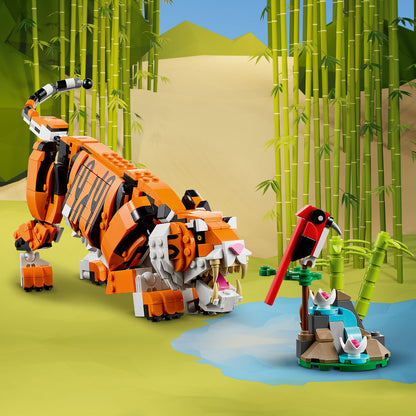 LEGO® Creator 3-in-1 Majestic Tiger - Bộ Lắp Ráp Hổ Uy Nghi 31129 - LEGO - Hình ảnh bổ sung 6