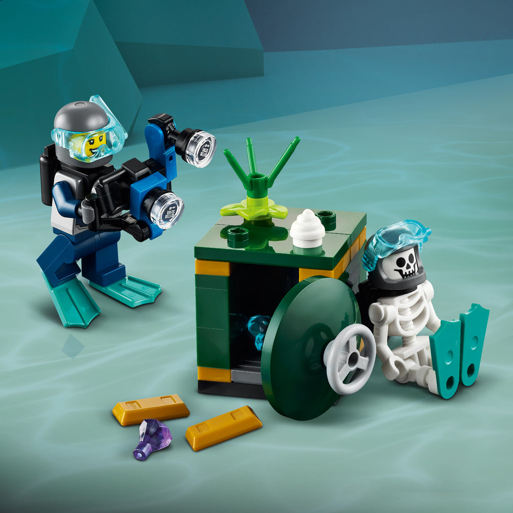 LEGO® Creator 3-in-1 Sunken Treasure Mission - Bộ Lắp Ráp Sứ Mệnh Kho Báu Dưới Biển - LEGO 31130 LEGO - ảnh 2 - LEGO Creator 
