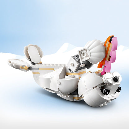 LEGO® Creator 3-in-1 White Rabbit - Bộ Lắp Ráp Đồ Chơi Động Vật 3 Trong 1 LEGO 31133
