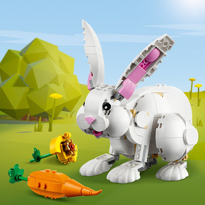 LEGO® Creator 3-in-1 White Rabbit - Bộ Lắp Ráp Đồ Chơi Động Vật 3 Trong 1 LEGO 31133 LEGO - ảnh 7 - LEGO Sets