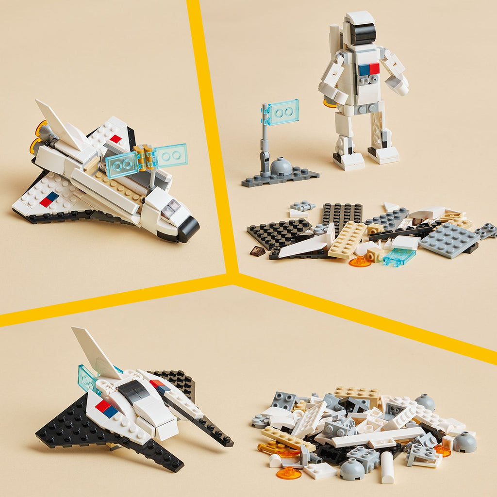 LEGO® Creator 3-in-1 Space Shuttle - Đồ chơi lắp ráp 3 trong 1 - LEGO 31134 LEGO - ảnh 2 - LEGO