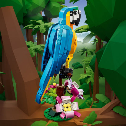 LEGO® Creator 3-in-1 Exotic Parrot Lắp Ráp Vẹt Nhiệt Đới LEGO 31136 LEGO - ảnh 3 - LEGO® Creator 3-in-1