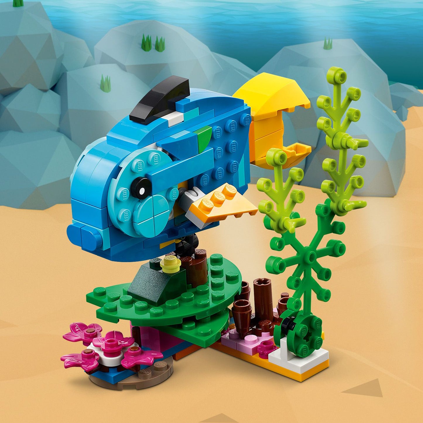 LEGO® Creator 3-in-1 Exotic Parrot Lắp Ráp Vẹt Nhiệt Đới LEGO 31136 LEGO - ảnh 4 - LEGO® Creator 3-in-1