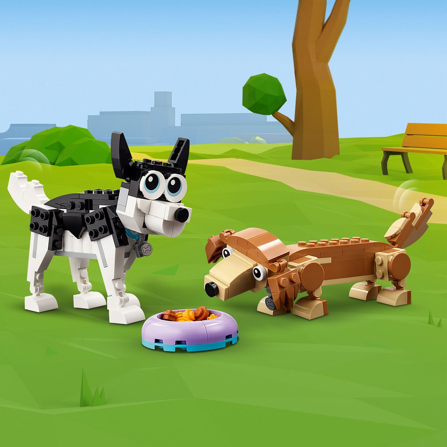 LEGO® Creator 3-in-1 Adorable Dogs - Bộ Lắp Ráp Chó Cưng Đáng Yêu 3 Trong 1 - 31137 AG LEGO® Certified Stores - ảnh 3 - LEGO