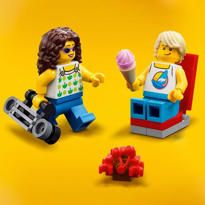 LEGO® Creator 3-in-1 Beach Camper Van - Xe Cắm Trại Bãi Biển Lắp Ráp 3 Trong 1 - LEGO 31138 LEGO - ảnh 5 - Lego Building Sets