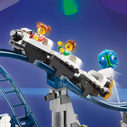 LEGO® Creator 3-in-1 Space Roller Coaster - Đồ Chơi Lắp Ráp Tàu Lượn Không Gian 3 Trong 1 (31142) - Hình ảnh bổ sung 6