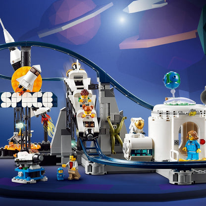 LEGO® Creator 3-in-1 Space Roller Coaster - Đồ Chơi Lắp Ráp Tàu Lượn Không Gian 3 Trong 1 (31142) - Hình ảnh bổ sung 8