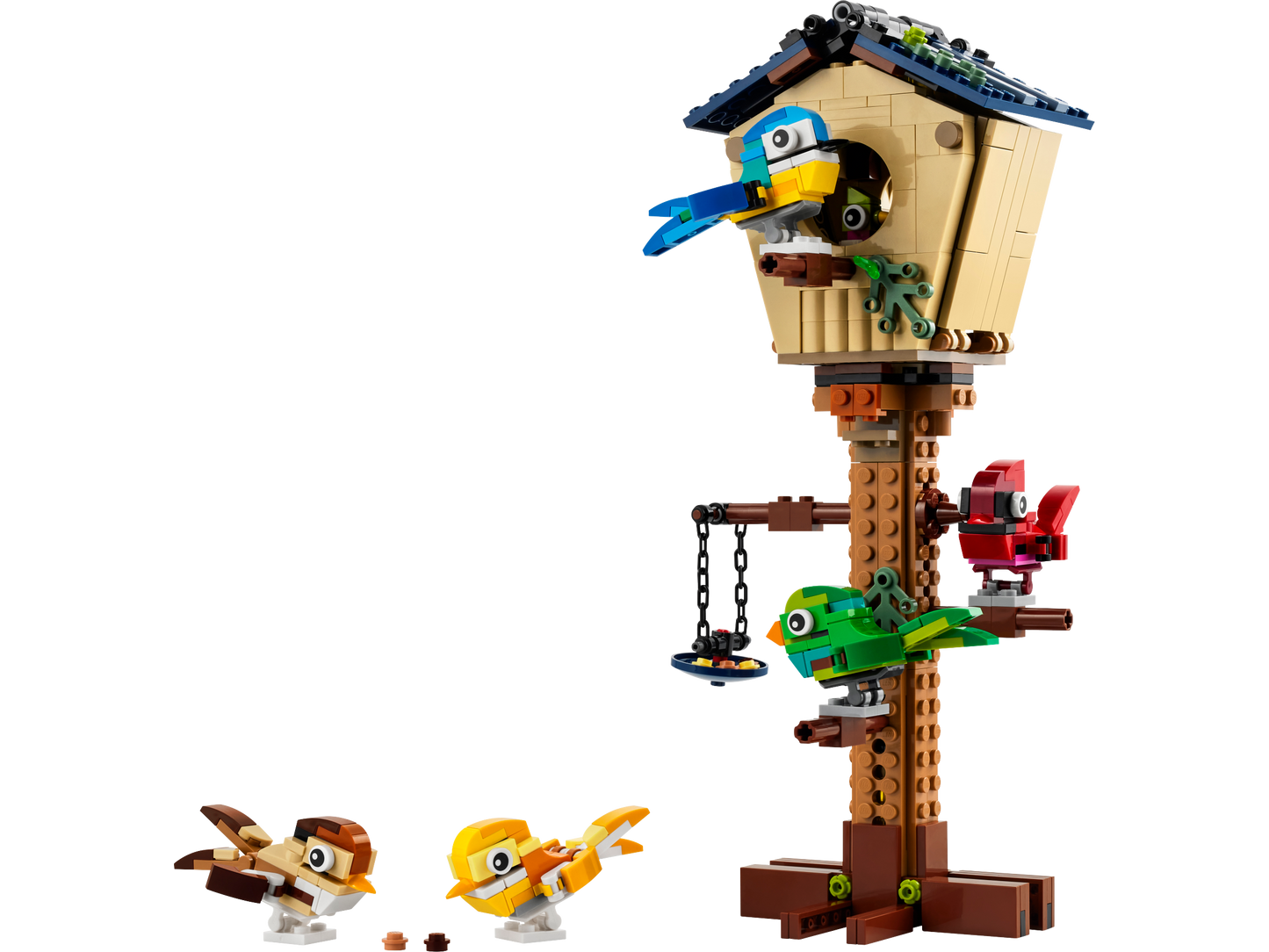 LEGO Creator 3-in-1 Birdhouse - Bộ Lắp Ráp Nhà Chim 3 Trong 1 (31143) - Hình ảnh sản phẩm