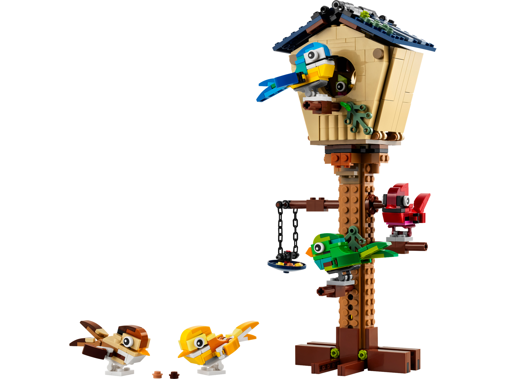 LEGO Creator 3-in-1 Birdhouse - Bộ Lắp Ráp Nhà Chim 3 Trong 1 (31143) - Hình ảnh sản phẩm