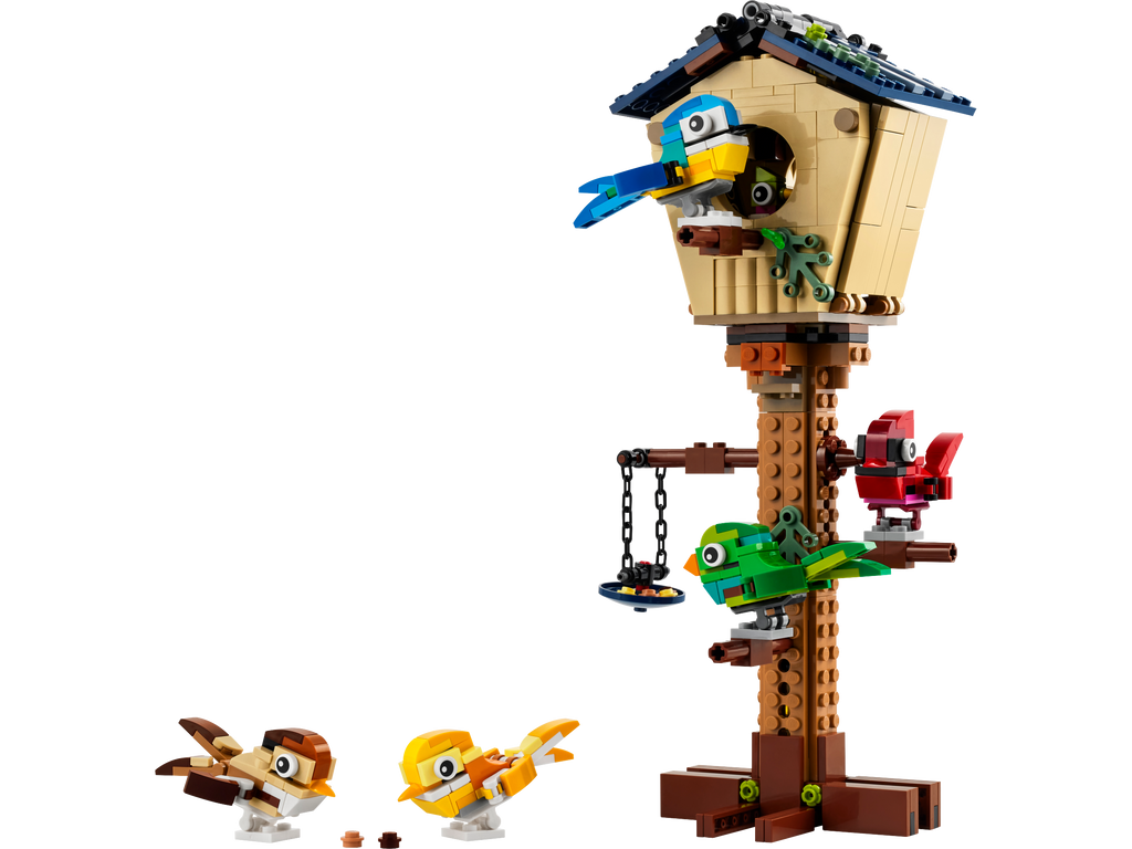 LEGO Creator 3-in-1 Birdhouse - Bộ Lắp Ráp Nhà Chim 3 Trong 1 (31143) LEGO - ảnh 2 - LEGO Sets